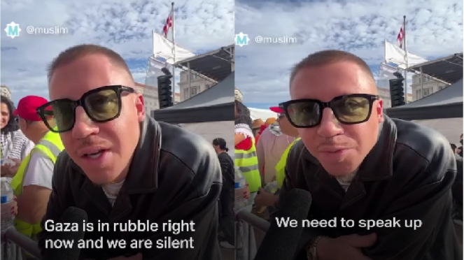 Banyak yang Masih Diam Soal Palestina, Rapper Macklemore Beri Pesan Ini