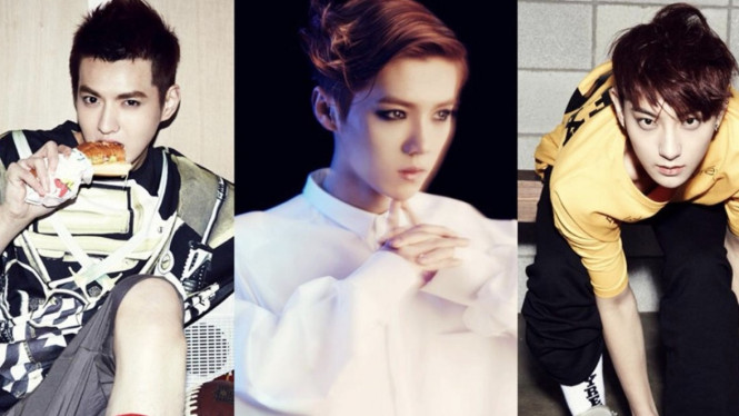 Kris Wu, Luhan, dan Tao