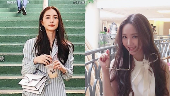 Bua Nalinthip mirip dengan artis cantik Park Min Young