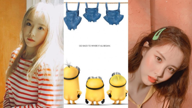 Taeyeon dan Seohyun Minion Korea