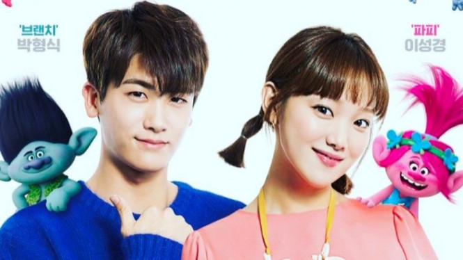 Park Hyung Sik dan Lee Sung Kyung dalam Troll