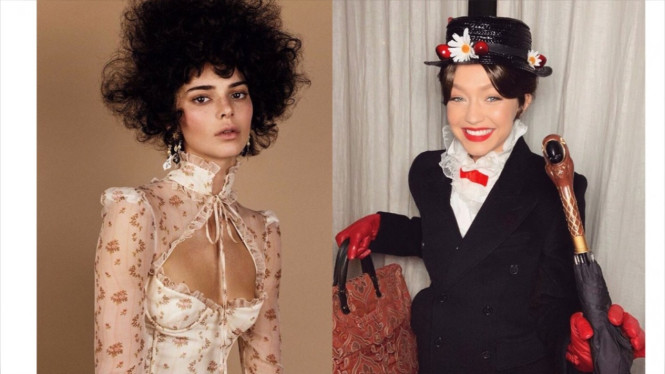 Kendall Jenner dan Gigi Hadid