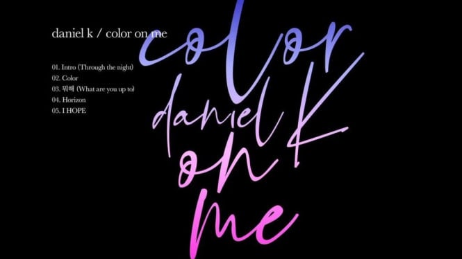 Album Solo Kang Daniel - Color on Me