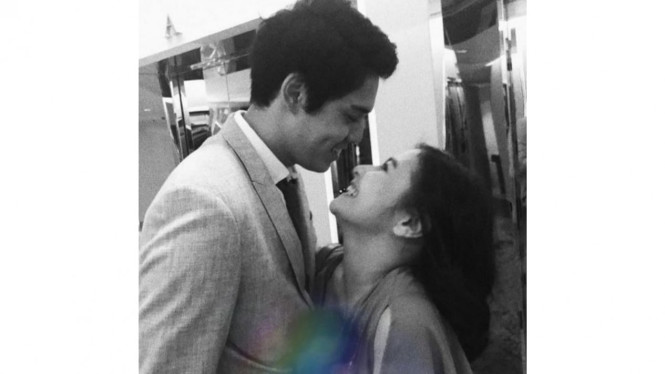 Prilly Latuconsina dan Maxime Bouttier