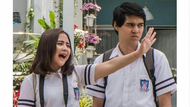 Prilly Latuconsina dan Maxime Bouttier