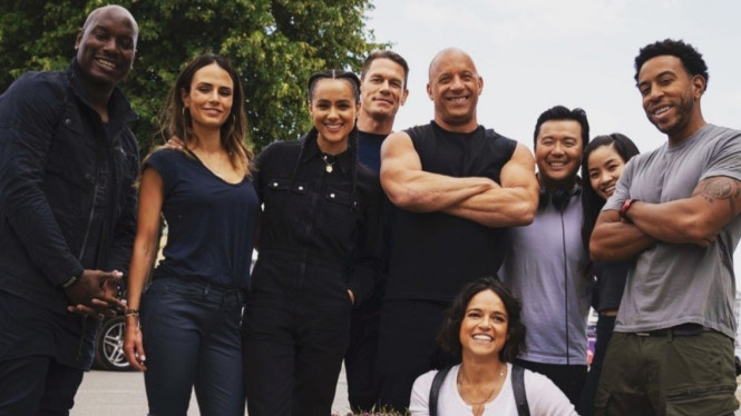 Pemeran Fast and Furious 9 berkumpul