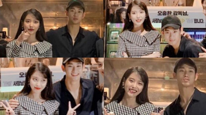 Intip Momen Manis Persahabatan Kim Soo Hyun dan IU, Friendship Goals!