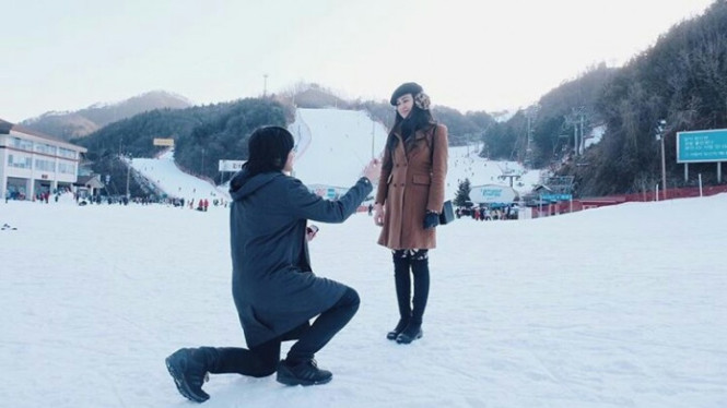 Kevin Aprilio dan Vicy Melanie