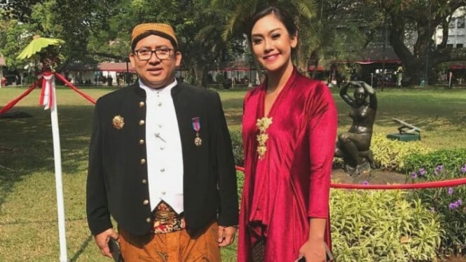 Shafa Sabila Fadli dan Fadli Zon