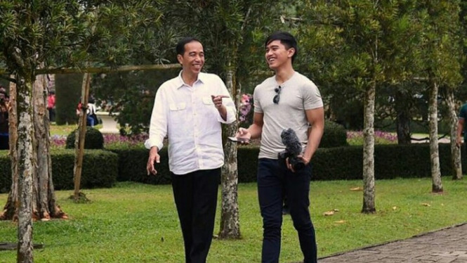 Kaesang Pangarep dan Joko widodo