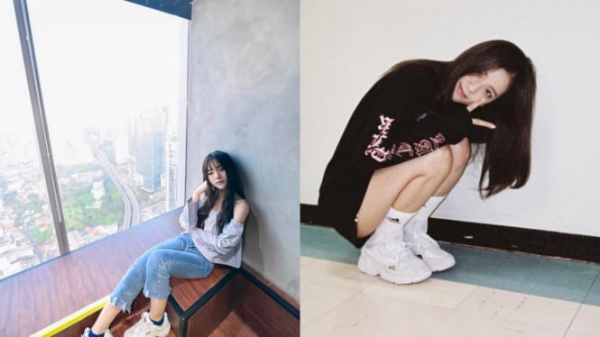 Yupi JKT48 dan Jisoo Blackpink