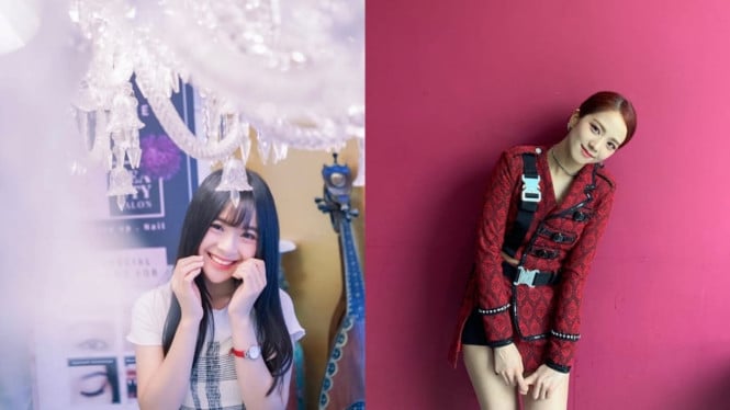 Yupi JKT48 dan Jisoo Blackpink