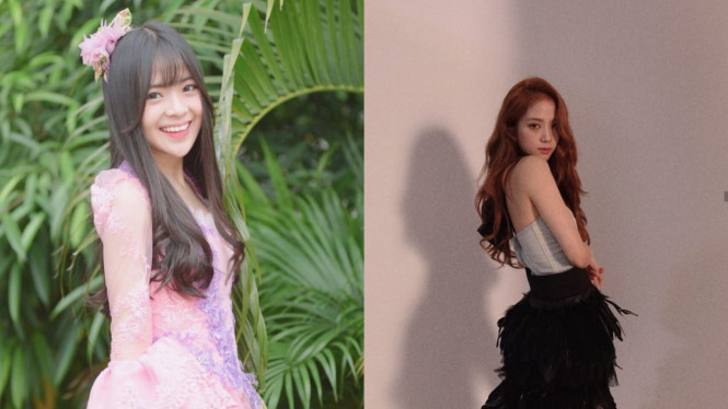 Yupi JKT48 dan Jisoo Blackpink