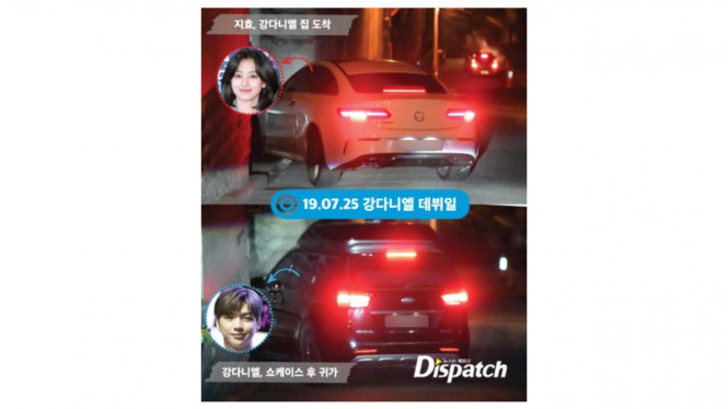 Kang Daniel dan Jihyo TWICE