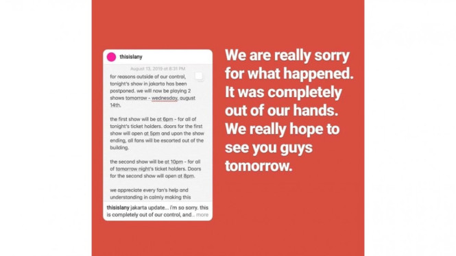 Svmmerdose Batal Tampil di Konser LANY