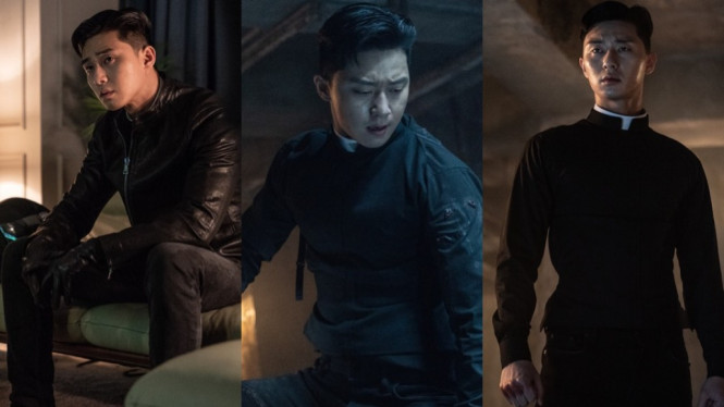 Park Seo Joon di film The Divine Fury
