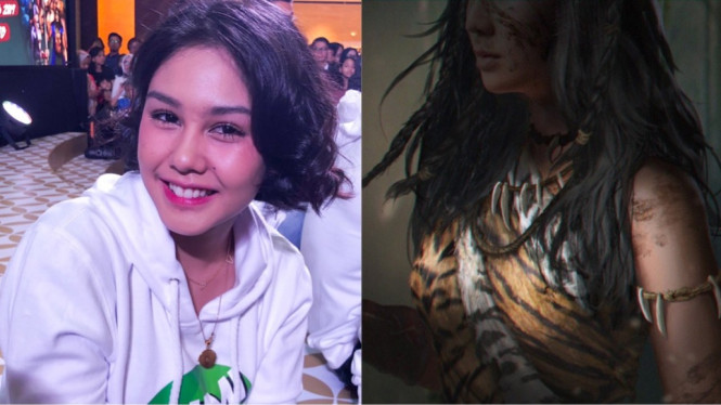 Vanesha Prescilla jadi Cempaka