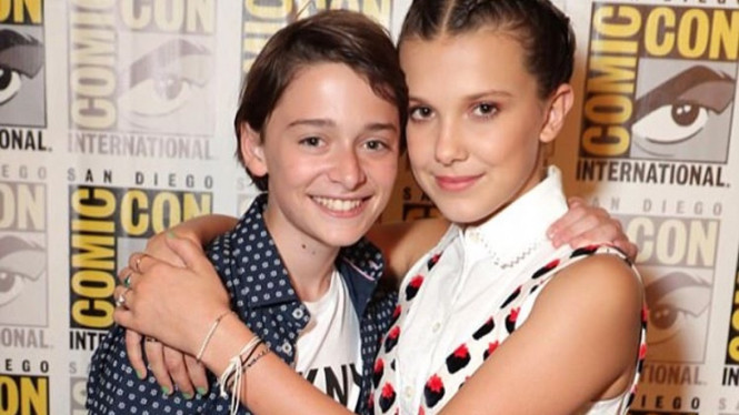 Noah Schnapp dan Millie Bobby Brown