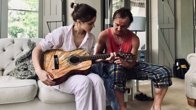 Emma Watson dan Tom Felton