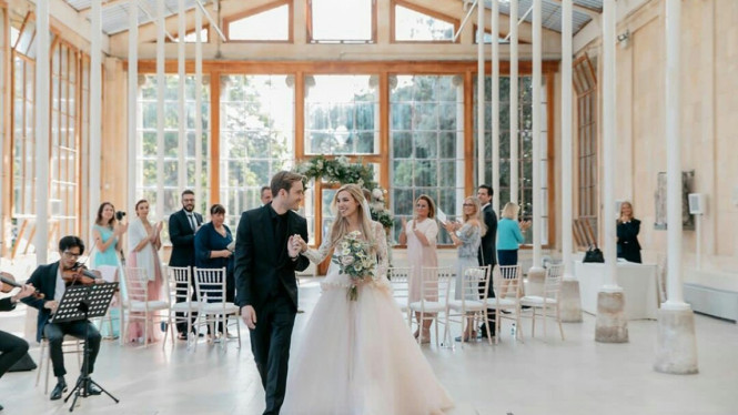 PewDiePie dan Marzia Bisognin menikah