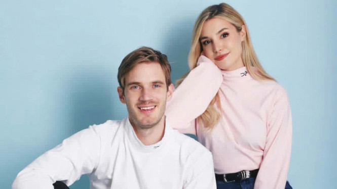 PewDiePie dan Marzia Bisognin menikah