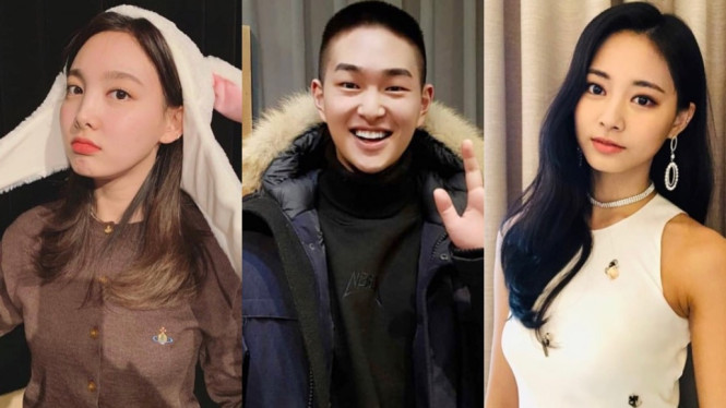 Nayeon TWICE, Onew SHINee, Tzuyu TWICE