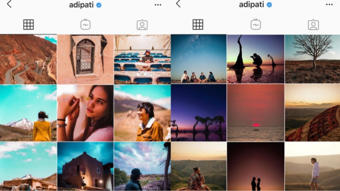 Feed Instagram Adipati Dolken