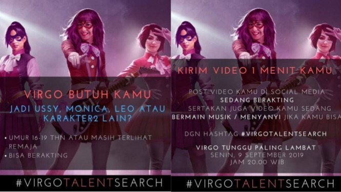 Audisi Virgo Talent Search