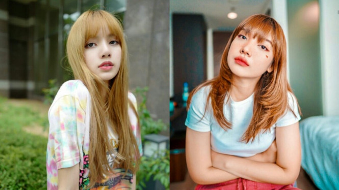 Bella Kuku Tanesia dan Lisa Blackpink