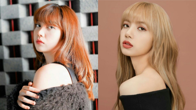 Bella Kuku Tanesia dan Lisa Blackpink