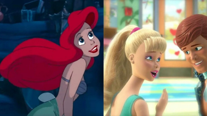 Ariel dan Barbie
