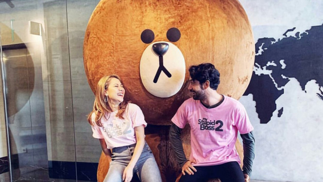 Bunga Citra Lestari dan Reza Rahadian