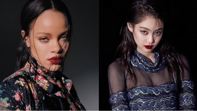 Rihanna dan Jennie Blackpink