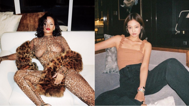 Rihanna dan Jennie Blackpink
