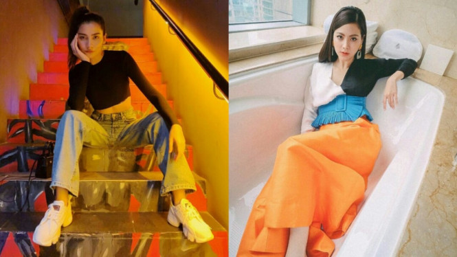 Gina Virahya dan Baifern Pimchanok