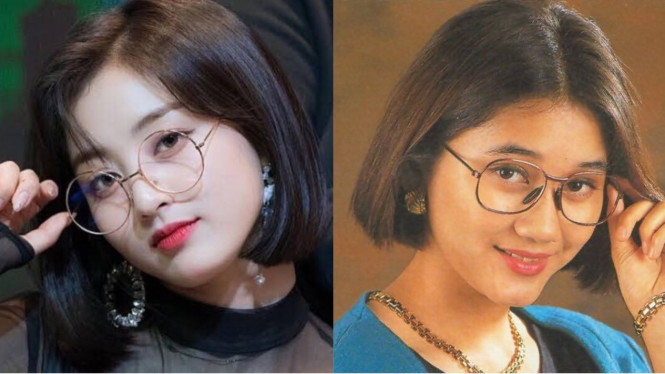 Jihyo TWICE dan Nike Ardilla