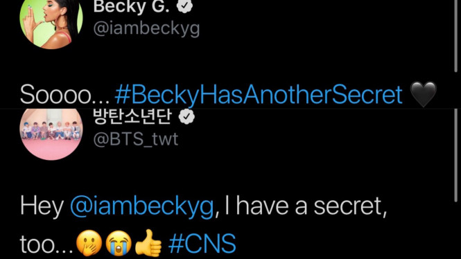 BTS dan Becky G