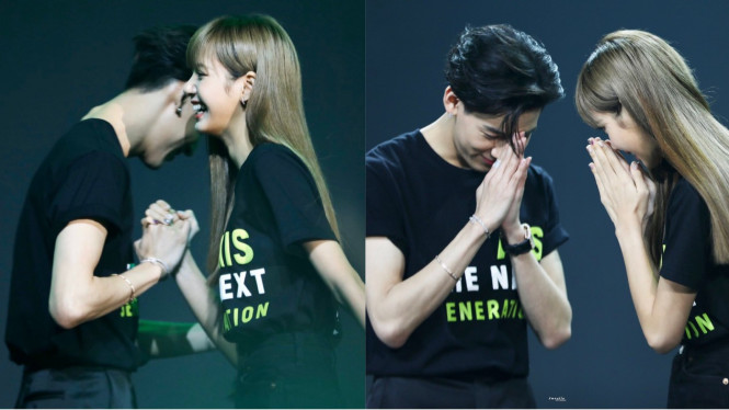Lisa Blackpink dan Bambam GOT7