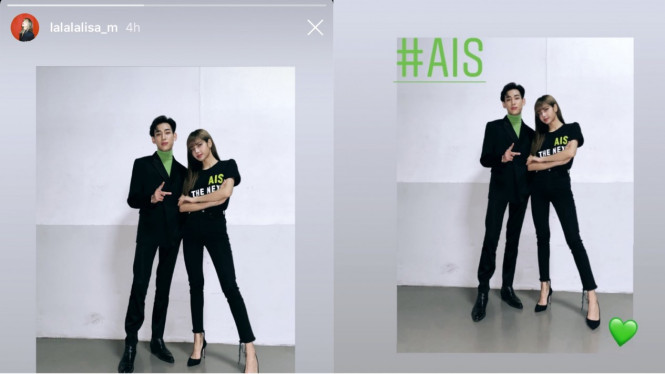 Lisa Blackpink dan Bambam GOT7