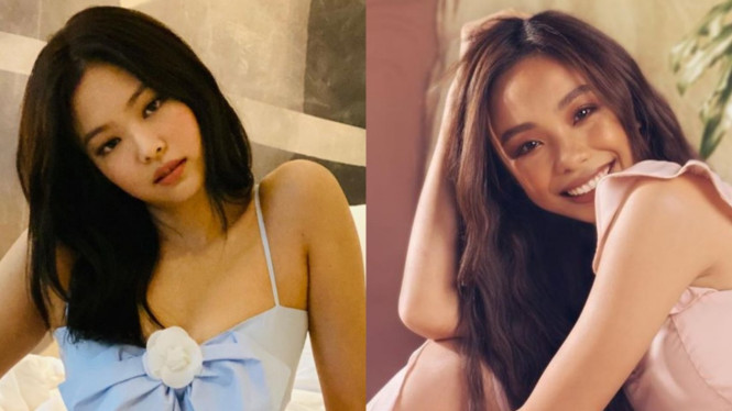 Jennie BlackPink dan MayMay Entrata
