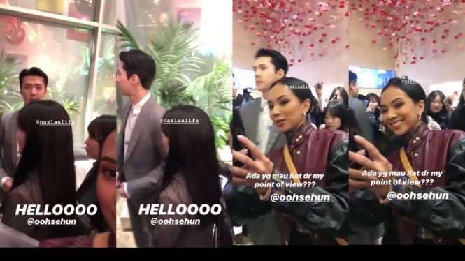 Nazla Alifa Ketemu Sehun EXO