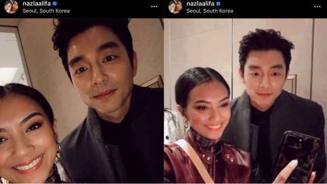 Nazla Alifa dan Gong Yoo