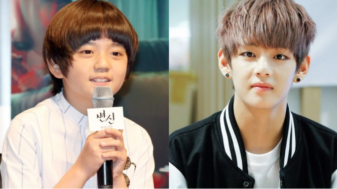 Kim Kang Hoon dan V BTS