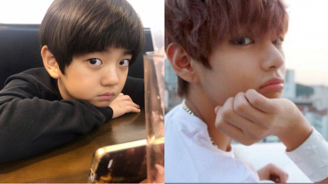 Kim Kang Hoon dan V BTS