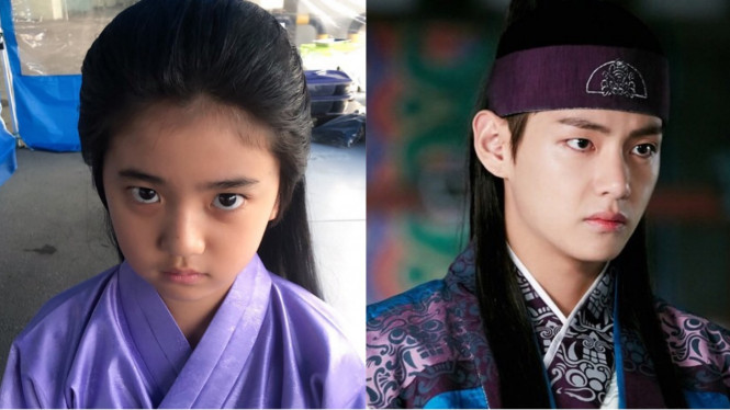 Kim Kang Hoon dan V BTS