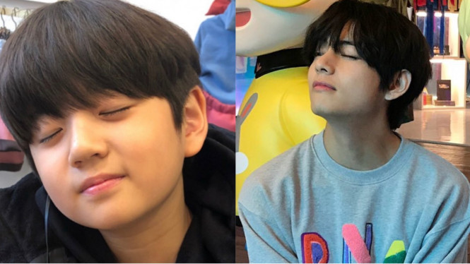 Kim Kang Hoon dan V BTS