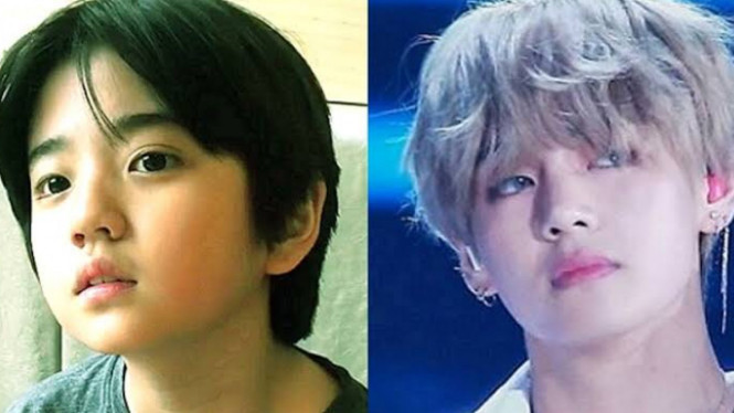 Kim Kang Hoon dan V BTS