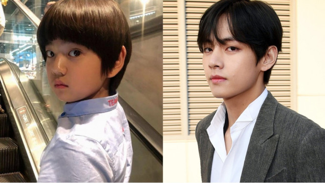 Kim Kang Hoon dan V BTS