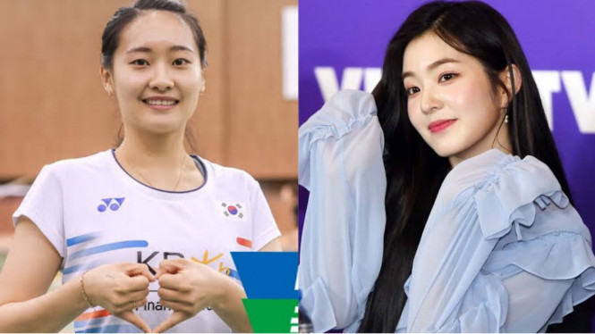 Chae Yoo Jung dan Irene Red Velvet