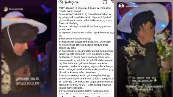 Melly Goeslaw ngamuk